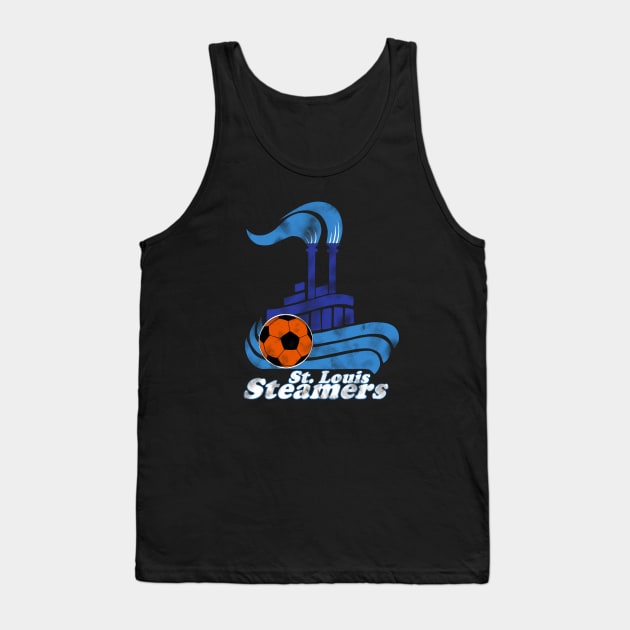 Throwback - MISL St Louis Steamers Tank Top by DistractedGeek